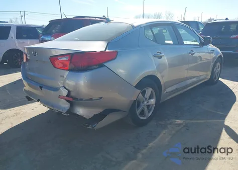 2015 Kia Optima Lx from USA, damaged, VIN 5XXGM4A77FG393556